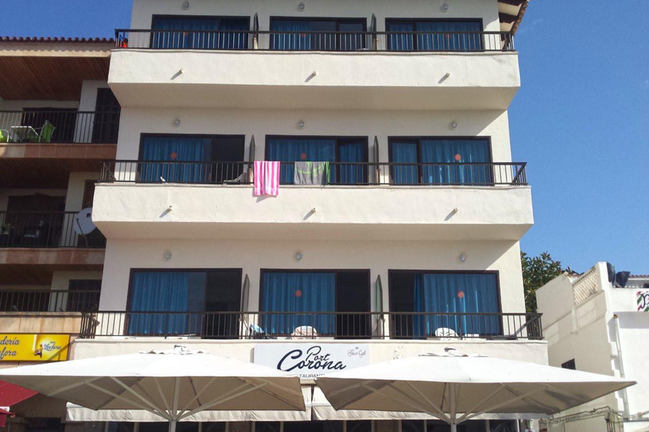 Hostal Port Corona Cala Ratjada  Eksteriør bilde
